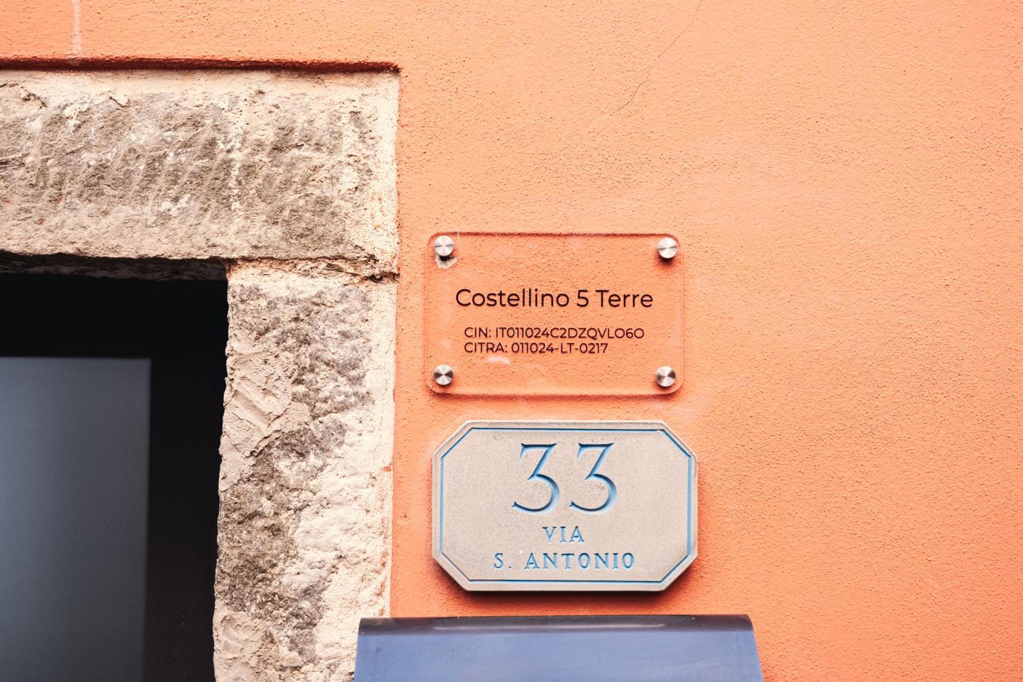 Costellino 5 Terre Riomaggiore Kültér fotó